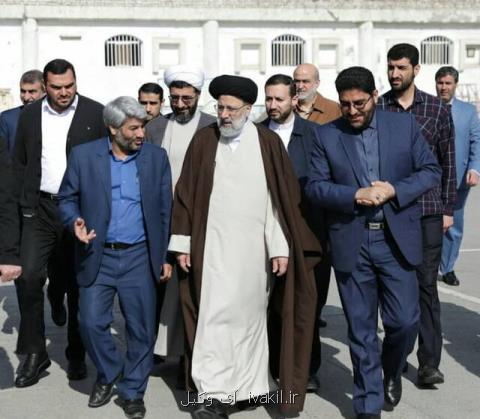 رئیس قوه قضائیه از بخش های مختلف زندان مركزی مشهد بازدید كرد