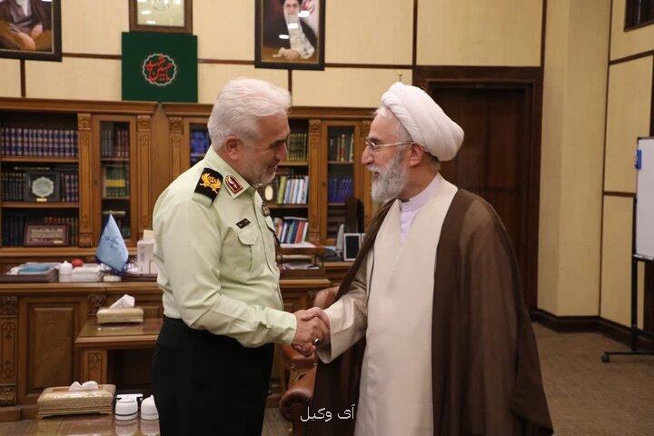 دیدار دادستان کل کشور با فرمانده یگان حفاظت محیط زیست